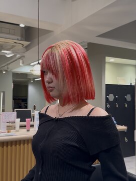 メロウバイケンジ(mellow by KENJE) ブリーチカラー/ダブルカラー/ケアブリーチ