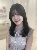 ハピネス 梅田茶屋町店(HAPPINESS)&nbsp;韓国ヘア/オリーブブラウン/髪質改善/韓国ヘア/顔まわり