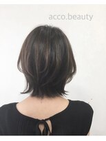 ヘアーアンドメイク アッコ(hair and make acco) ミディアムボブ