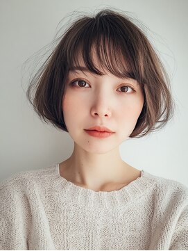 ロディーナコク 大口 新子安(rodina.coc) 黒髪カタログ/クラゲヘアー/オリーブグレー/大口子安新子安横浜