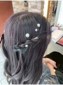 髪質改善/顔周りレイヤーカット/グレージュ[千葉/千葉駅]
