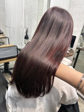 【Qlotho ＫＹＯＫＡ】 ピンクブラウン  レイヤーカット