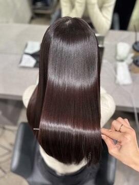 キュアネックスザサロン 渋谷(CURE nex the salon) 髪質改善/髪質改善カラー[#渋谷駅#縮毛矯正#レイヤーカット］20