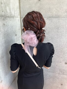 ロンドブルーム 天神大名店(Lond Bloom) 暗めカラー/ブリーチなしカラー/ヘアアレンジ/福岡/天神/20代