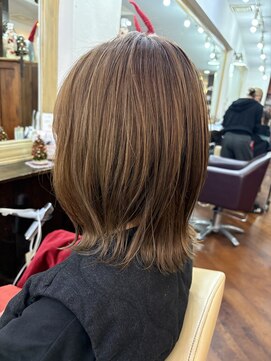 シャンプーボーイアネックス(SHAMPOO BOY Annex) ミディアムボブby ERINA