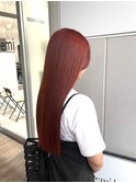 ブラッドオレンジ×ブリーチなしWカラー