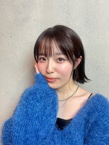 ブルーメ(Blume...)&nbsp;切りっぱなしボブ/顔周りカット/ショートスタイル