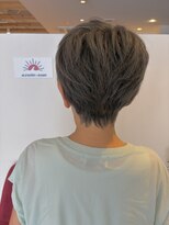 アズールサン 草加西口店(azule-sun) 白髪ぼかし,ダブルカラー,グレー,ショート,ツーブロック【草加】