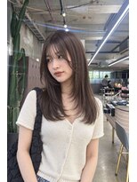 ユニオン(Union)&nbsp;韓国風くびれレイヤーセミロング