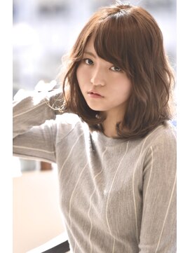 クールドセリエ 新宿南口店(Coeur de cellier) 【cellier】顔周りで小顔を作るひし形シルエットボブ