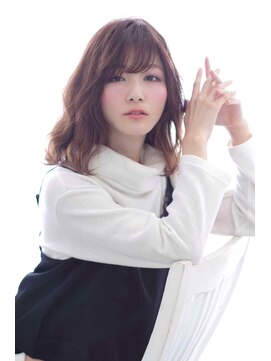 ヘアリゾート ブーケ(hair+resort bouquet) ゆるフェミMIXカールボブ