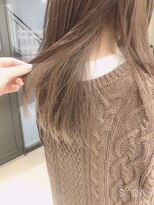 フィゼル 福島店(fizelle)&nbsp;ベージュインナーカラー＊いけもとみお