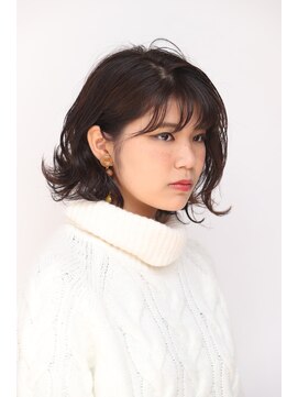 オーガニックエコ 川越(organic+eco) ボブ×レイヤー【川越/髪質改善/ハイライト/ウルフ/ヘッドスパ】