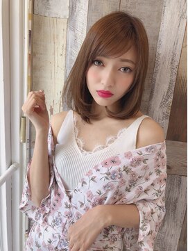 アン ビー(an B) 【anB】大人かわいいナチュラルボブ☆