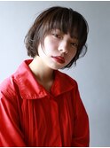【本八幡FLIP B AVEDA】大人可愛いセミウェットなショートボブ