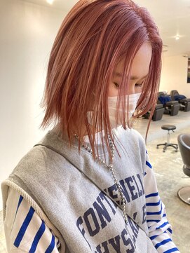 ヘアーブレイス(hair brace) ピンクベージュ【菅野竜矢】