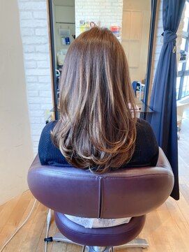 ヘアスペース リズム グリーン(Hair space Rizm green) ロングレイヤー