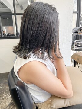 ヴェルダ 池袋店(verda) 【verdaお客様】グレージュカラー×外はねボブ　mizuno