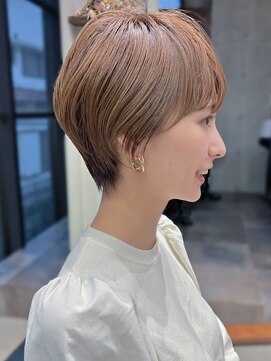 ザ シー 橋本(The C) 30代40代50代◎大人ナチュラルレイヤーショートボブ 表参道 橋本