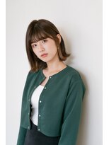 ヴォーチェ フォーヘアー(VOCE for hair)&nbsp;パツっとボブにイヤリングカラー