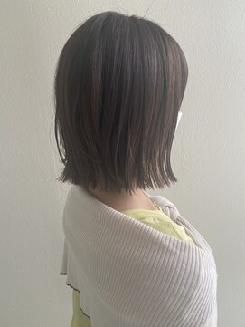 ゴットフロー(GOTTO FLOW) 抜け感ボブ/ベージュ/透明感/切りっぱなし