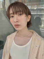 イミ(imi)&nbsp;ボブウルフ/ココアベージュ/似合わせカット/髪質改善[登戸]