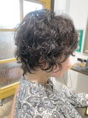 ランダムパーマで楽ちんヘアスタイル40代50代60代ヘアスタイル