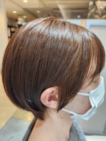フェイバリット ビューティ ヨシミ(Favorite Beauty YOSHIMI)&nbsp;すっきりショートヘア×ベージュカラー