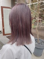 アンリアル(ANREAL) patuttorobu × smoky violet【髪質改善/デザインカラー】