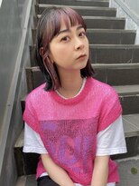 デイジー(Daisy)&nbsp;天神 大名 インナーカラーボブ ピンク