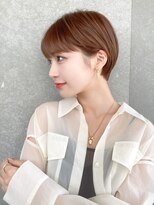 ロンド レグリーズ 立川(Lond leglise)&nbsp;ショート×顔周り×前髪×シルキーベージュ×グレージュカラー