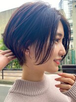 ハルキ ミナト ジャパン オオサカ(HARUKI MINATO japan OSAKA)&nbsp;ハンサムショート 30代40代50代60代ヘア 白髪 大阪ショート 梅田