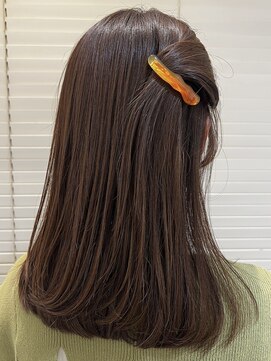 メルト 吉祥寺(melt) 長谷川/こっくりブラウンミディー 透明感カラー