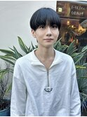 縮毛矯正 / シースルーマッシュ