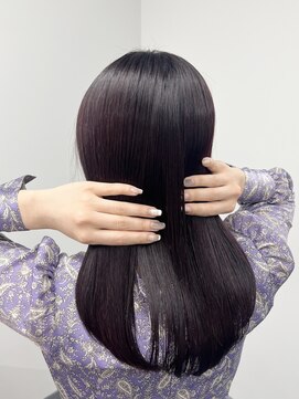 シュク 高円寺(SYUK) kanna【 高円寺 中野 】柔らか質感な縮毛矯正/カシスピンク