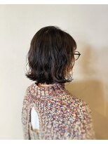 ミース(Mys)&nbsp;切りっぱなしボブ×ニュアンスパーマ