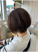 前下がりショートボブ