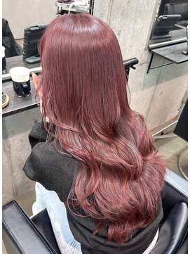 ラス トーキョー(LAS TOKYO) カシスピンク　ブリーチなしダブルカラー