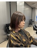 ハルキ ミナト ジャパン オオサカ(HARUKI MINATO japan OSAKA)&nbsp;外ハネボブ 20代30代40代ヘア 小顔 大阪ボブ 梅田