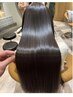【吉田限定】絹髪縮毛矯正＋カット＋トリートメント