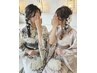 浴衣着付け(持ち込み)+ヘアセット