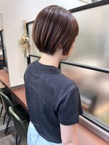 プチメゾントウキョウ(Petit Maison Tokyo)&nbsp;耳かけショート_オレンジブラウン