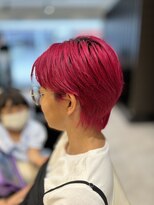 シファー(～Cifer) ハンサムウルフ小顔ショートハイトーンカラーお客様ヘア☆