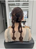 タイトな編みおろしスタイル【清板】