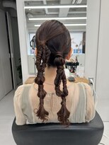 タイトな編みおろしスタイル【清板】