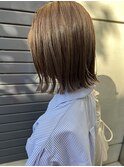 カジュアルな大人ボブ