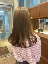 エルサフィロ ヨドヤバシ(el zafiro yodoyabashi) ベージュカラー ワンカールロング