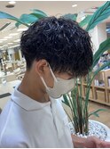 波巻きスパイラル/ツイストスパイラル/メンズパーマ/銀座