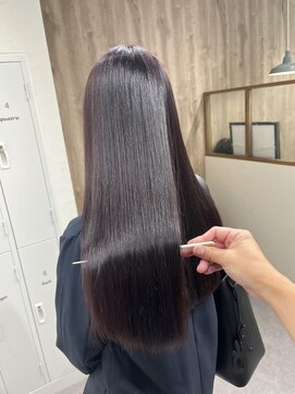 イノセンス 西宮北口店(innocence) 【shinスタイル】暗めカラー×美髪矯正×髪質改善×バイカルテTR