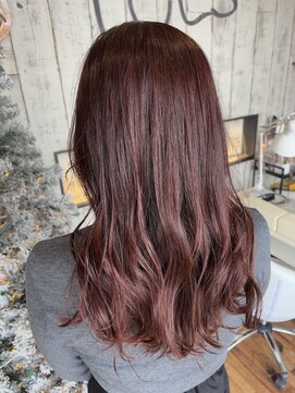 ロイズ ヘアデザイン アンド スパ(LOES) ボルドーカラー